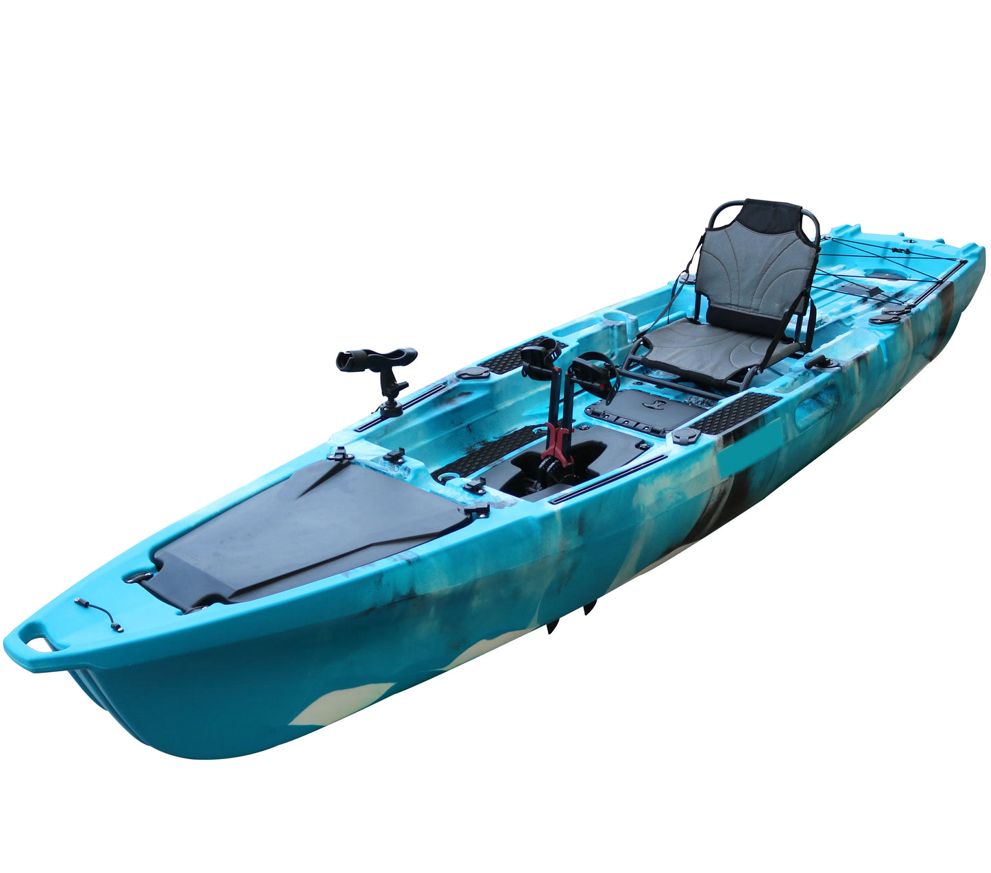 Fishing Kayak 13ft rotomolding Pedal Drive plastic fish kano canoe