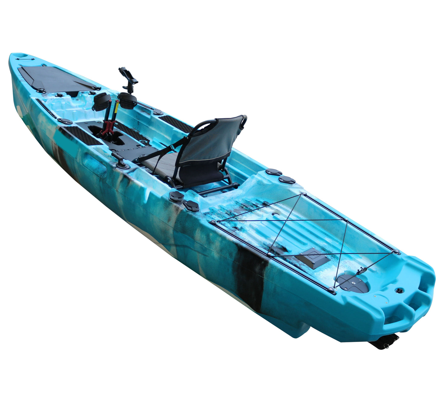 Fishing Kayak 13ft rotomolding Pedal Drive plastic fish kano canoe